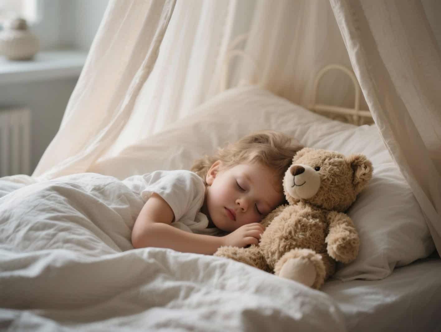 Kissen mit guter Stützkraft fördern erholsamen Kinderschlaf.